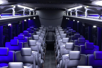 Owensboro Charter Bus Interior