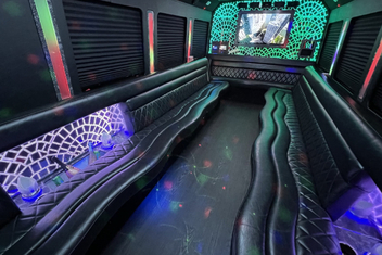 Owensboro Limo Bus Interior