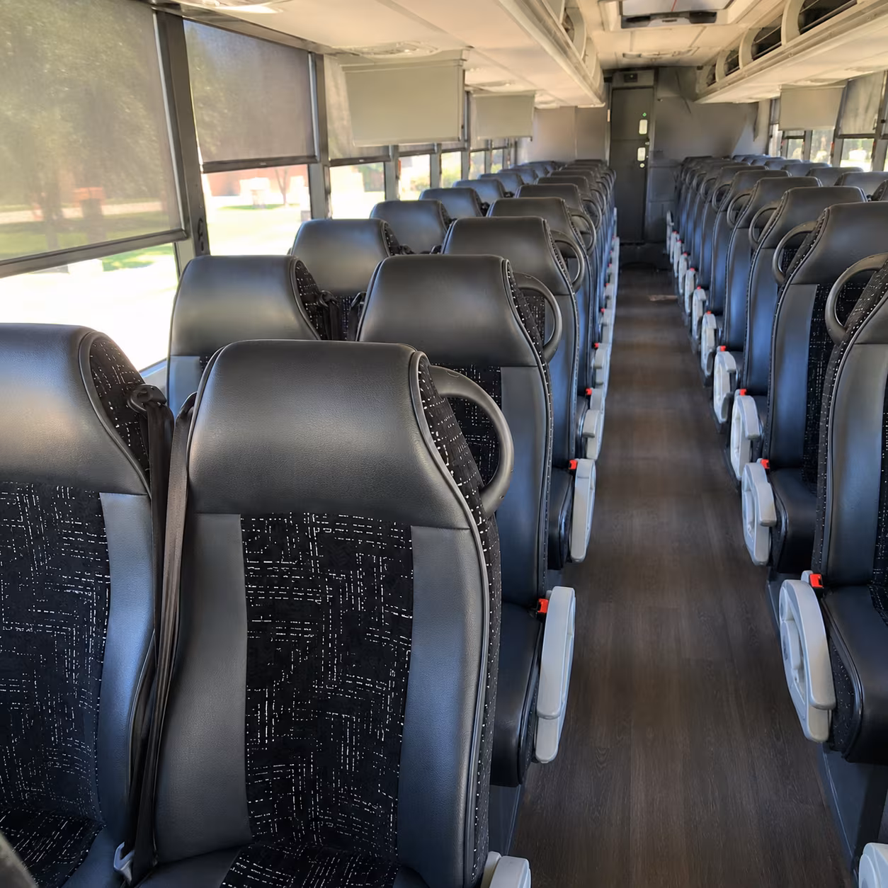 owensboro charter bus rental interior
