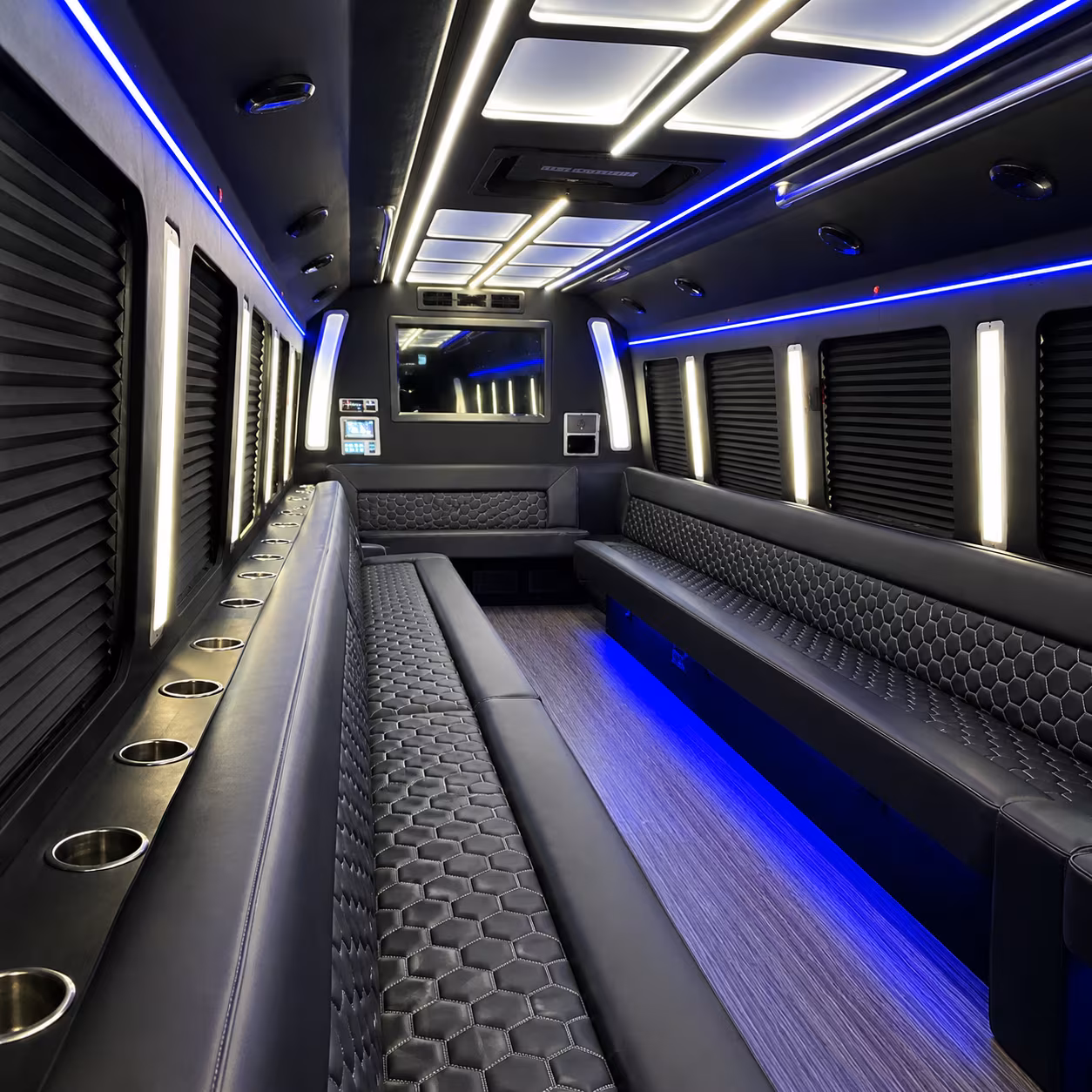 owensboro party bus rental interior